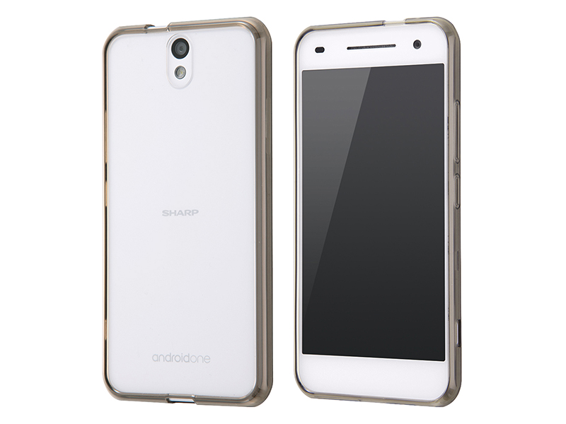 Y!mobile Android One S1ハイブリッドケース ブラック