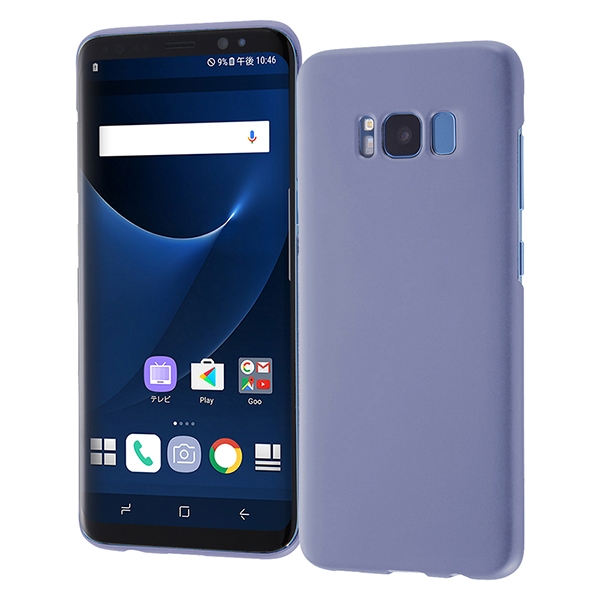 Galaxy S8ハードケース マットコート ラベンダー