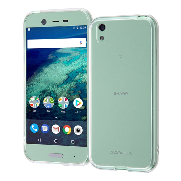 Y!mobile Android One X1ハイブリッドケース クリア