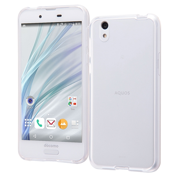 AQUOS sense/AQUOS sense lite/AQUOS sense basicハイブリッドケース クリア