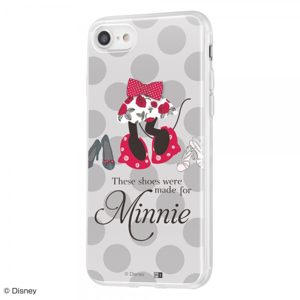 iPhone SE（第3・2世代）/8/7TPUケース+背面パネル『ミニーマウス/Minnie’s Closet』