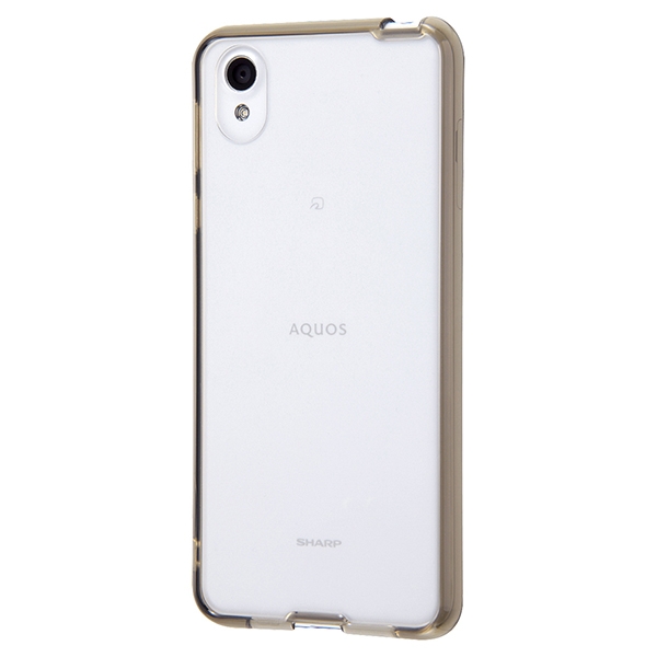 AQUOS sense plus/Android One X4ハイブリッドケース ブラック