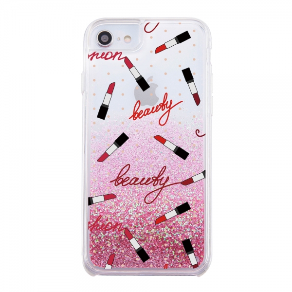 iPhone SE（第3・2世代）/8/7/6s/6グリッターケース ラメ Bambina vivace Beauty_ピンク