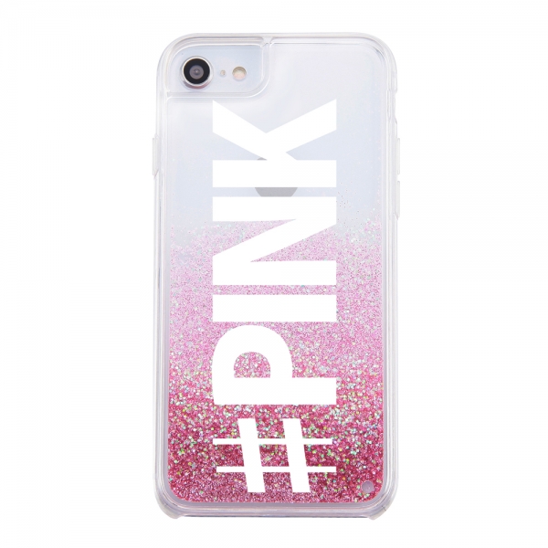 iPhone SE（第3・2世代）/8/7/6s/6グリッターケース ラメ Bambina vivace ピンク1_ピンク