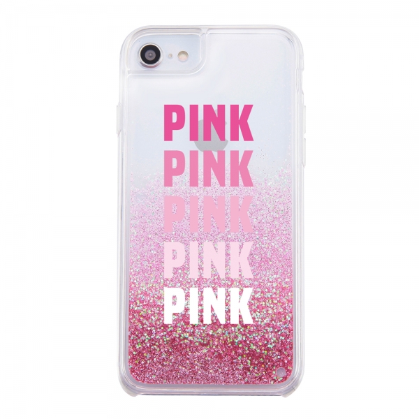 iPhone SE（第3・2世代）/8/7/6s/6グリッターケース ラメ Bambina vivace ピンク2_ピンク