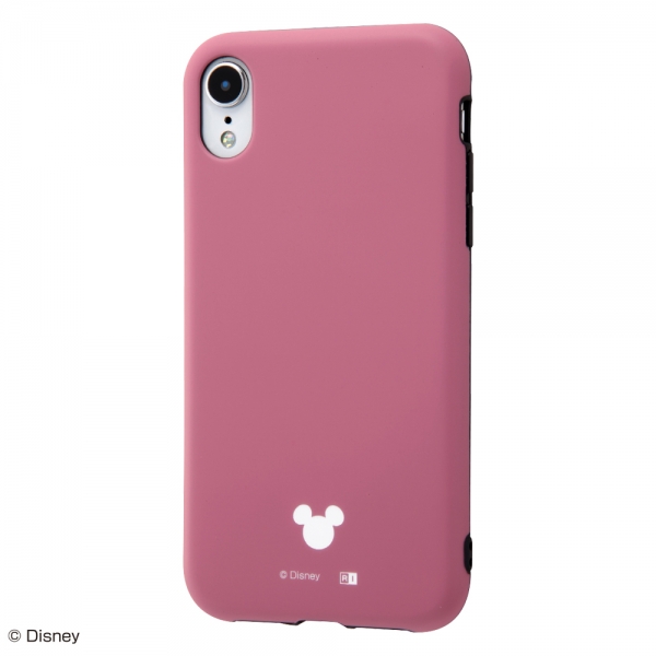 iPhone XR『ディズニーキャラクター』/TPUソフトケース  耐衝撃Light Petit ピンク