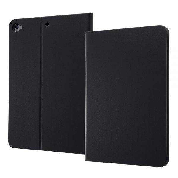 iPad mini 2019 7.9inch 第5世代 レザーケース スタンド機能付き/ブラック