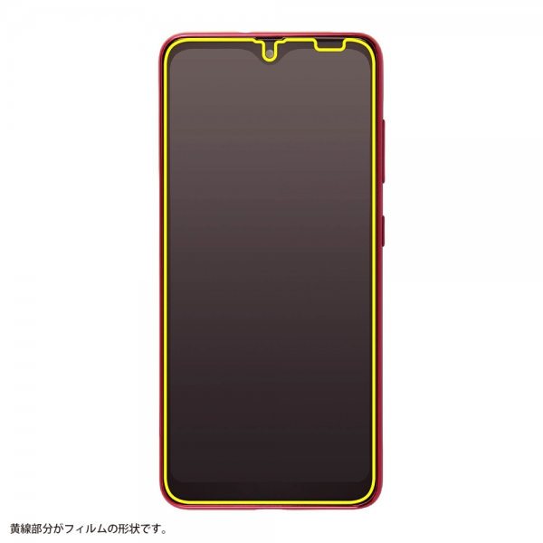 Galaxy A20/A21/A21シンプル/A22 5Gフィルム TPU 反射防止 フルカバー 衝撃吸収