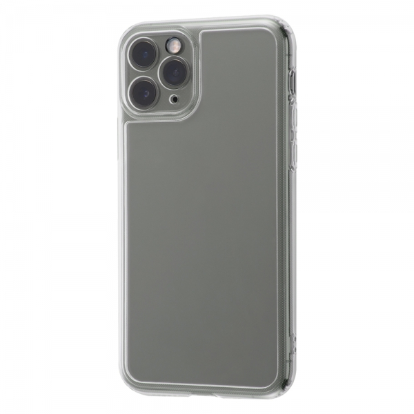 iPhone 11 Proハイブリッドガラスケース 精密設計 マットクリア