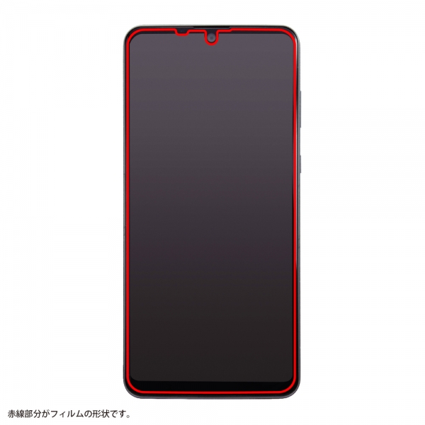 AQUOS zero2フィルム TPU 光沢 フルカバー 衝撃吸収 ブルーライトカット