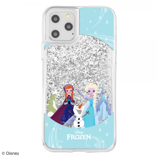 iPhone 11 Proラメ グリッターケース 『アナと雪の女王/スノードーム』