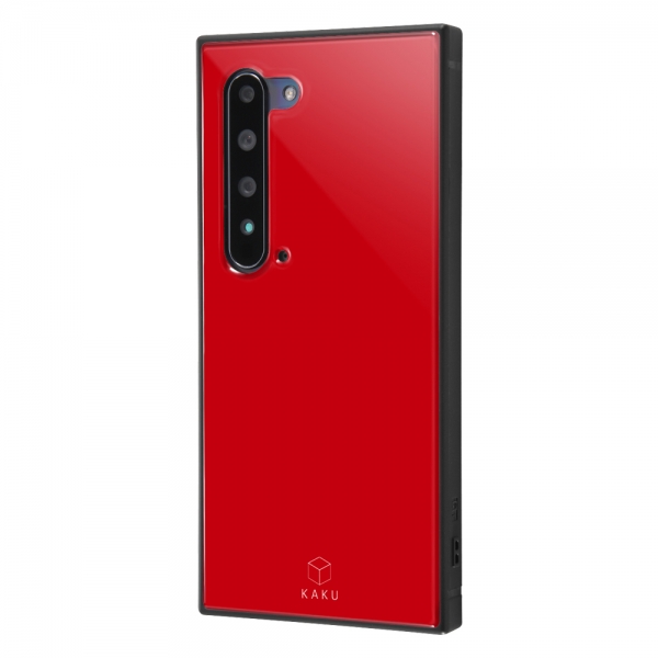 AQUOS R5G 耐衝撃ハイブリッドケース KAKU レッド