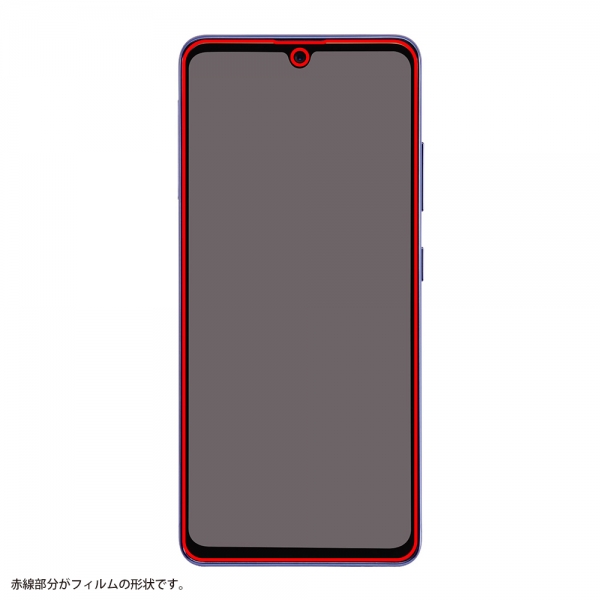 Galaxy A41フィルム TPU 光沢 フルカバー 衝撃吸収