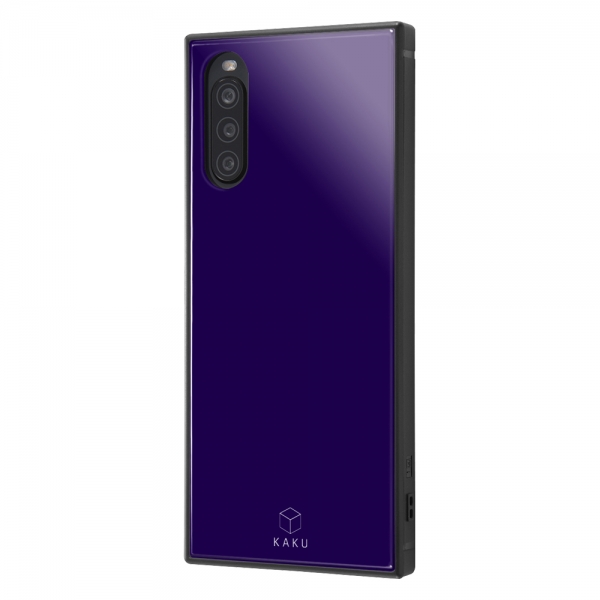 Xperia 10 II 耐衝撃ハイブリッドケース KAKU パープル