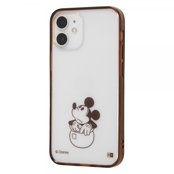 iPhone 12 mini『ディズニーキャラクター』/ハイブリッドケース Charaful 『ミッキーマウス』