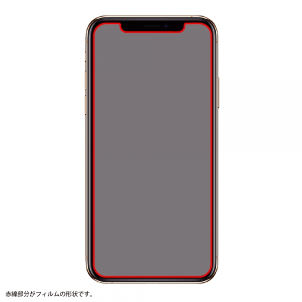 iPhone 12 miniフィルム 10H ガラスコート 極薄 高光沢