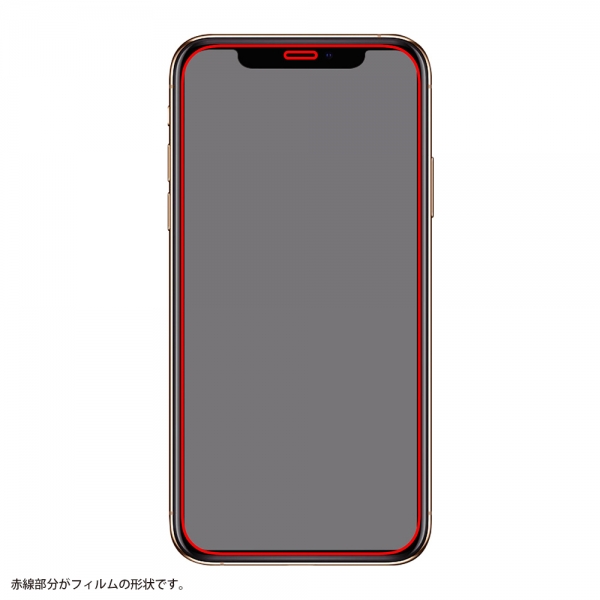 iPhone 12 miniガラスフィルム 防埃 10H 反射防止 レシーバーネット付