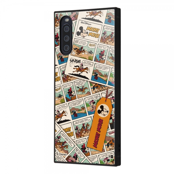 Xperia 10 III/Xperia 10 III Lite『ディズニーキャラクター』/ 耐衝撃ハイブリッドケース KAKU/『ミッキーマウス/comic』