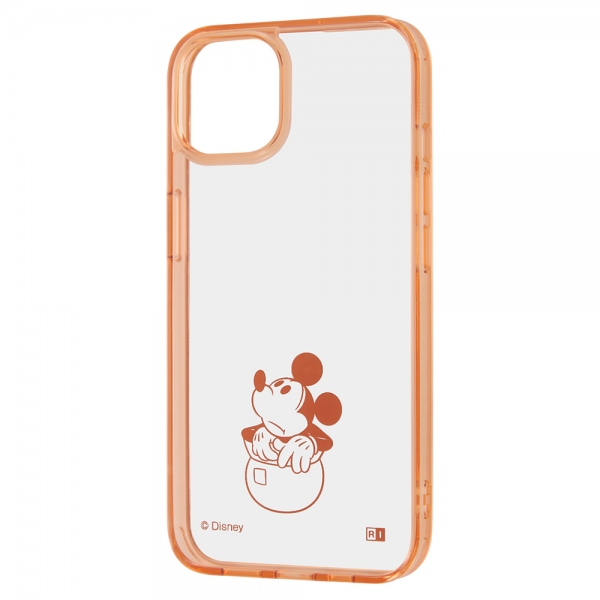 iPhone 13『ディズニーキャラクター』/ハイブリッドケース Charaful/ミッキーマウス