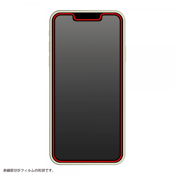 iPhone 13 / 13 Proフィルム 10H ガラスコート 衝撃吸収 ブルーライトカット 光沢