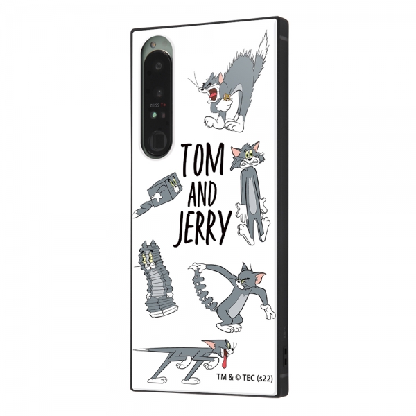 Xperia 1 IV『トムとジェリー』/ 耐衝撃ハイブリッドケース KAKU / おかしなトム2