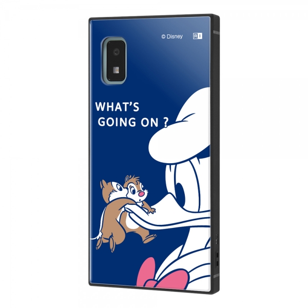 AQUOS wish2/ wish『ディズニーキャラクター』/ 耐衝撃ハイブリッドケース KAKU / チップ＆デールとドナルド