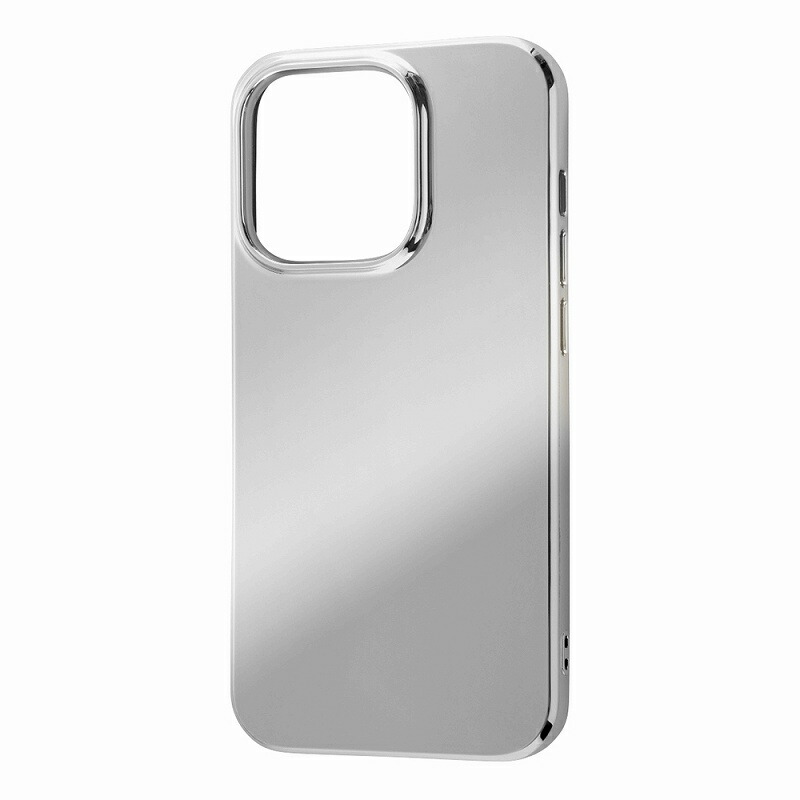 iPhone 14 Pro TPUソフトケース MIRROR/シルバー