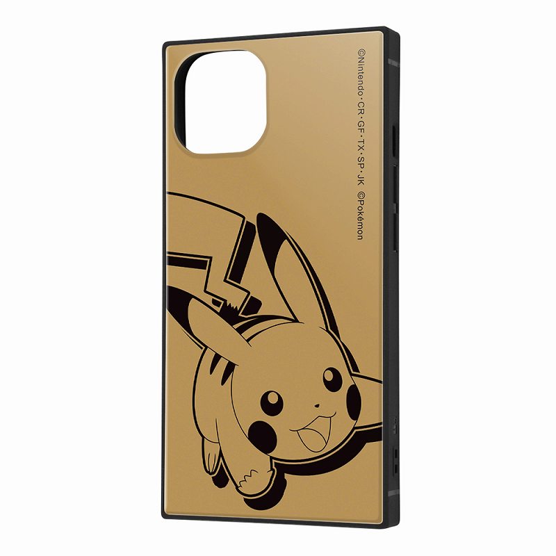 iPhone 14 / 13 / 『ポケットモンスター』/耐衝撃ハイブリッドケース KAKU / ピカチュウ_サトシ