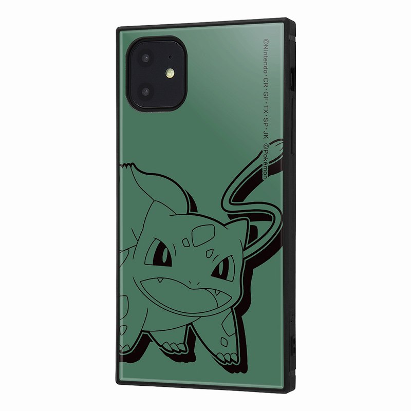 iPhone 11 / XR / 『ポケットモンスター』/耐衝撃ハイブリッドケース KAKU / フシギダネ_サトシ