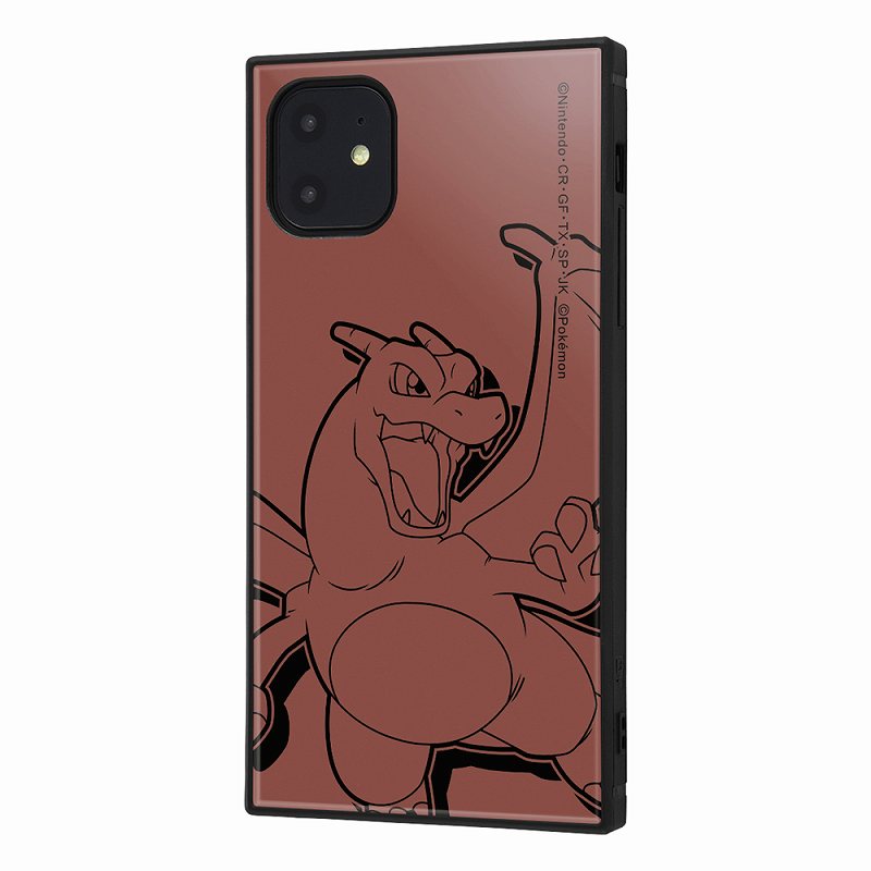 iPhone 11 / XR / 『ポケットモンスター』/耐衝撃ハイブリッドケース KAKU / リザードン_サトシ