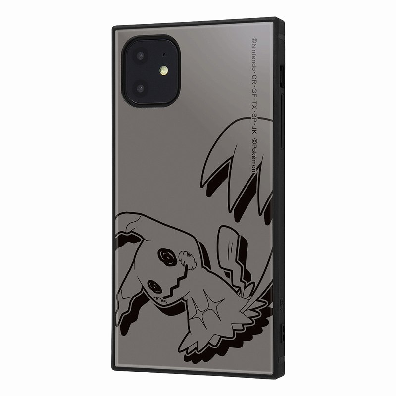 iPhone 11 / XR / 『ポケットモンスター』/耐衝撃ハイブリッドケース KAKU / ミミッキュ_ムサシ