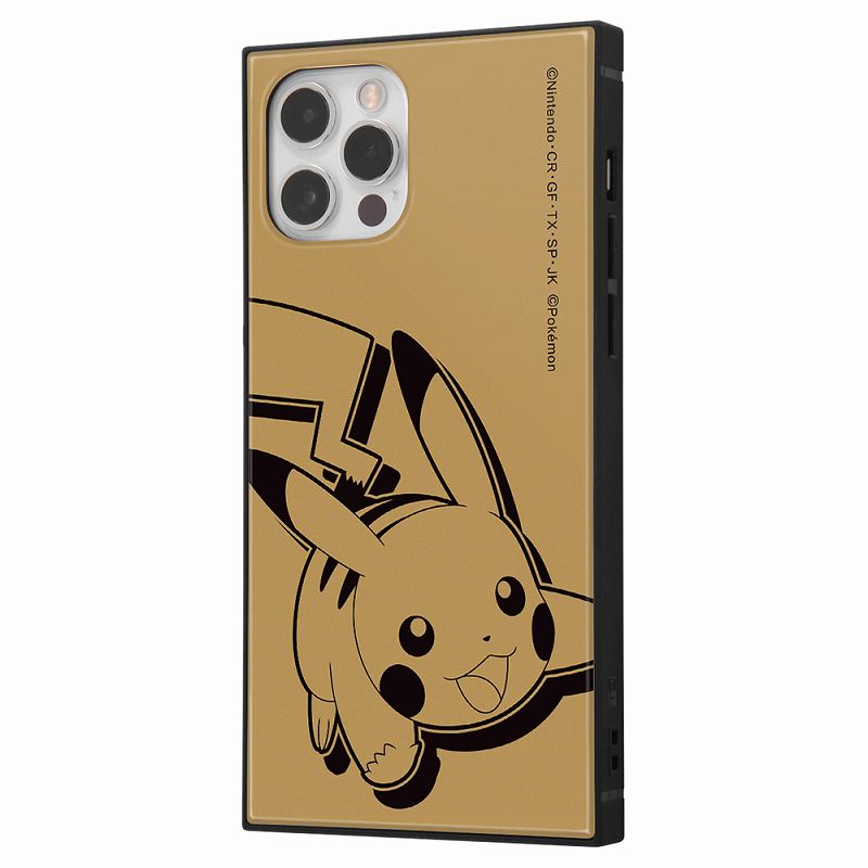 iPhone 12 / 12 Pro / 『ポケットモンスター』/耐衝撃ハイブリッドケース KAKU / ピカチュウ_サトシ