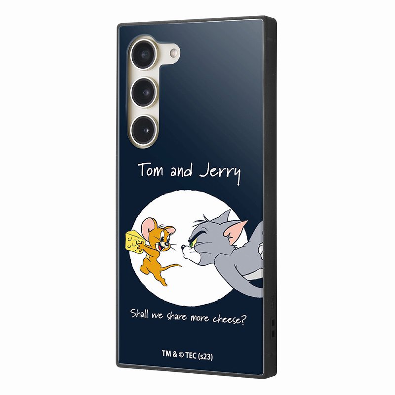 Galaxy S23 /『トムとジェリー』/耐衝撃ハイブリッドケース KAKU / トムとジェリー_チーズ