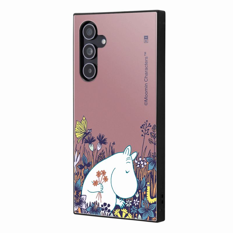 Galaxy A54 5G / 『ムーミン』/耐衝撃ハイブリッドケース KAKU / ムーミンと花畑