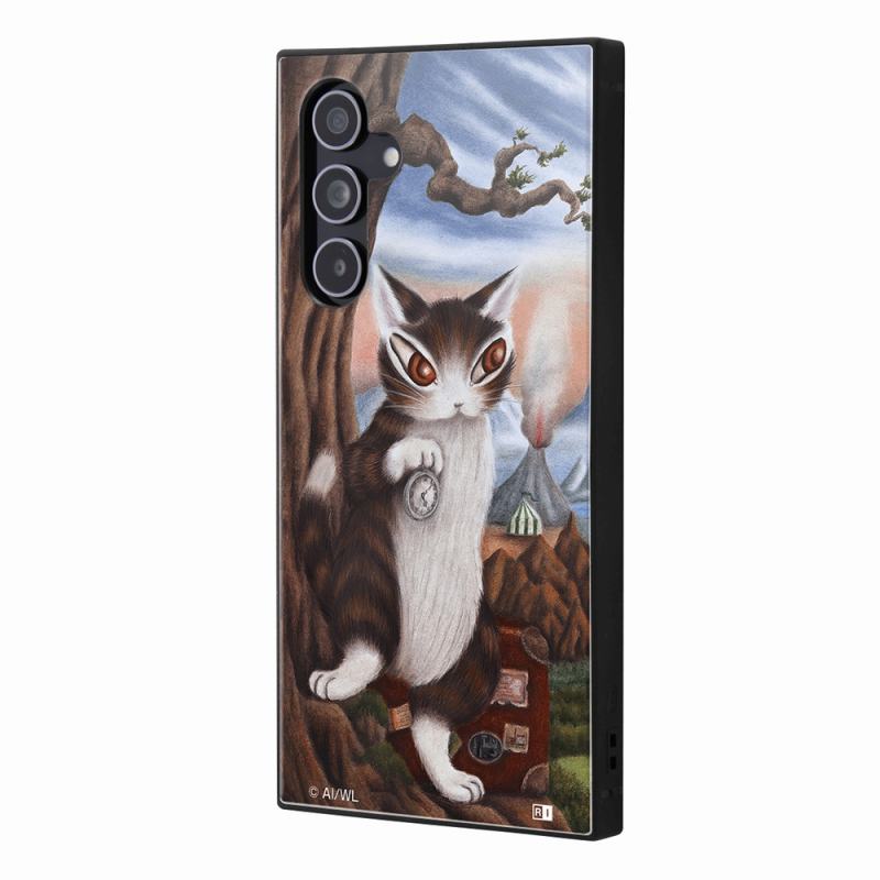 Galaxy A54 5G / 『猫のダヤン』/耐衝撃ハイブリッドケース KAKU / ダヤン_旅