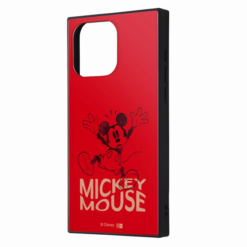 iPhone15ProMax/ディズニー/ハイブリッドケースKAKU/ミッキーマウス_ドロップ