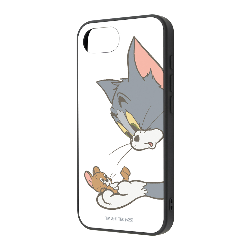 iPhone 16e トムとジェリー / maru 衝撃吸収 バンパー ハイブリッドケース/トムとジェリー_キャッチ_2