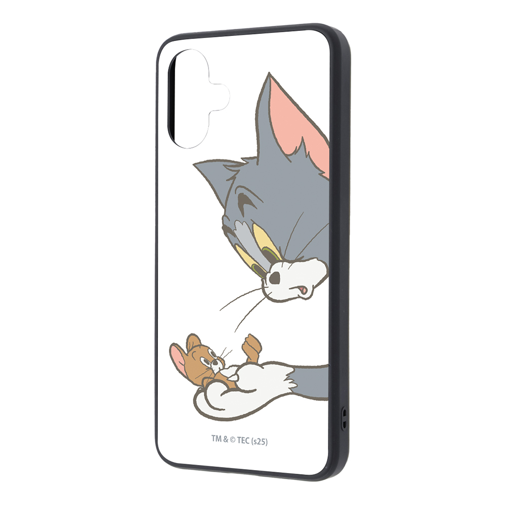 Galaxy A25 5G トムとジェリー / maru 衝撃吸収 バンパー ハイブリッドケース/トムとジェリー_キャッチ_2