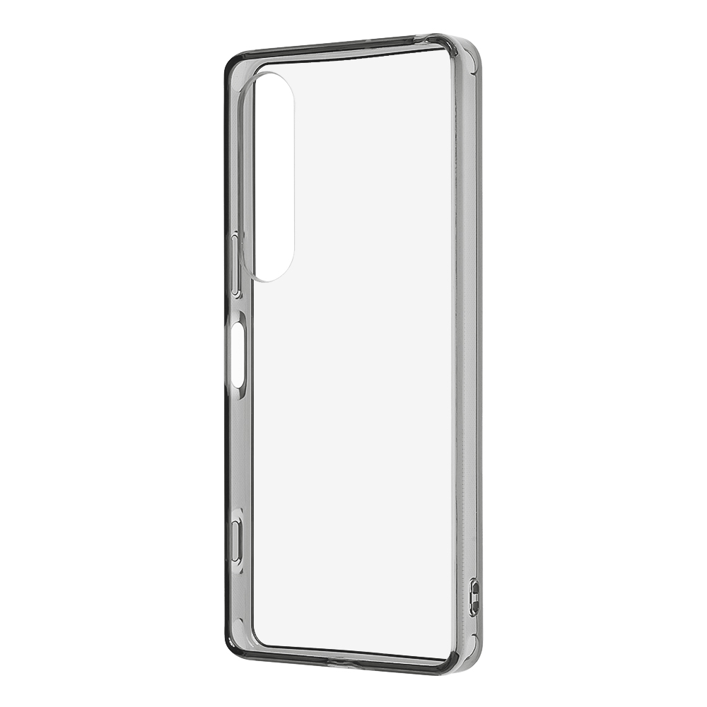 Xperia 1 VII Like standard 衝撃吸収 バンパー ハイブリッドケース/ブラック