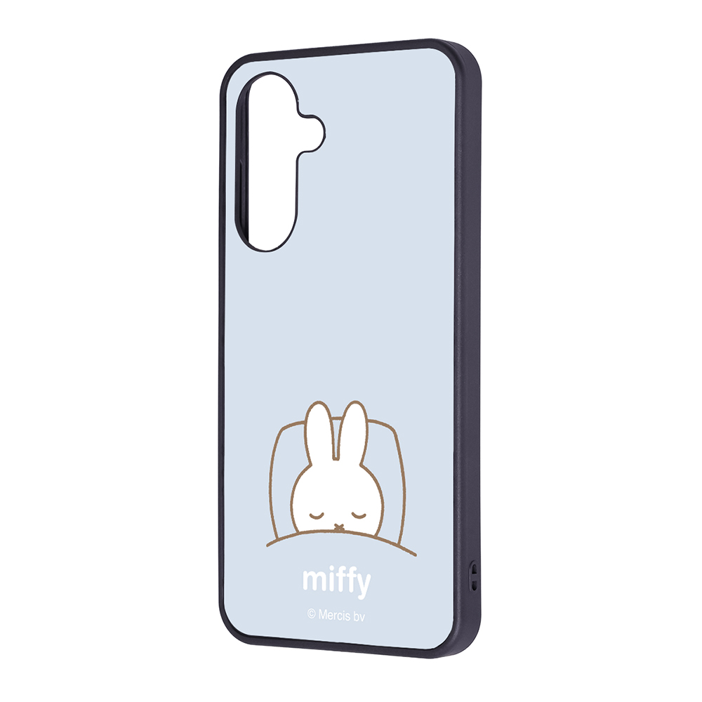 Galaxy A36 5G ミッフィー / maru 衝撃吸収 バンパー ハイブリッドケース/ミッフィー_おやすみ