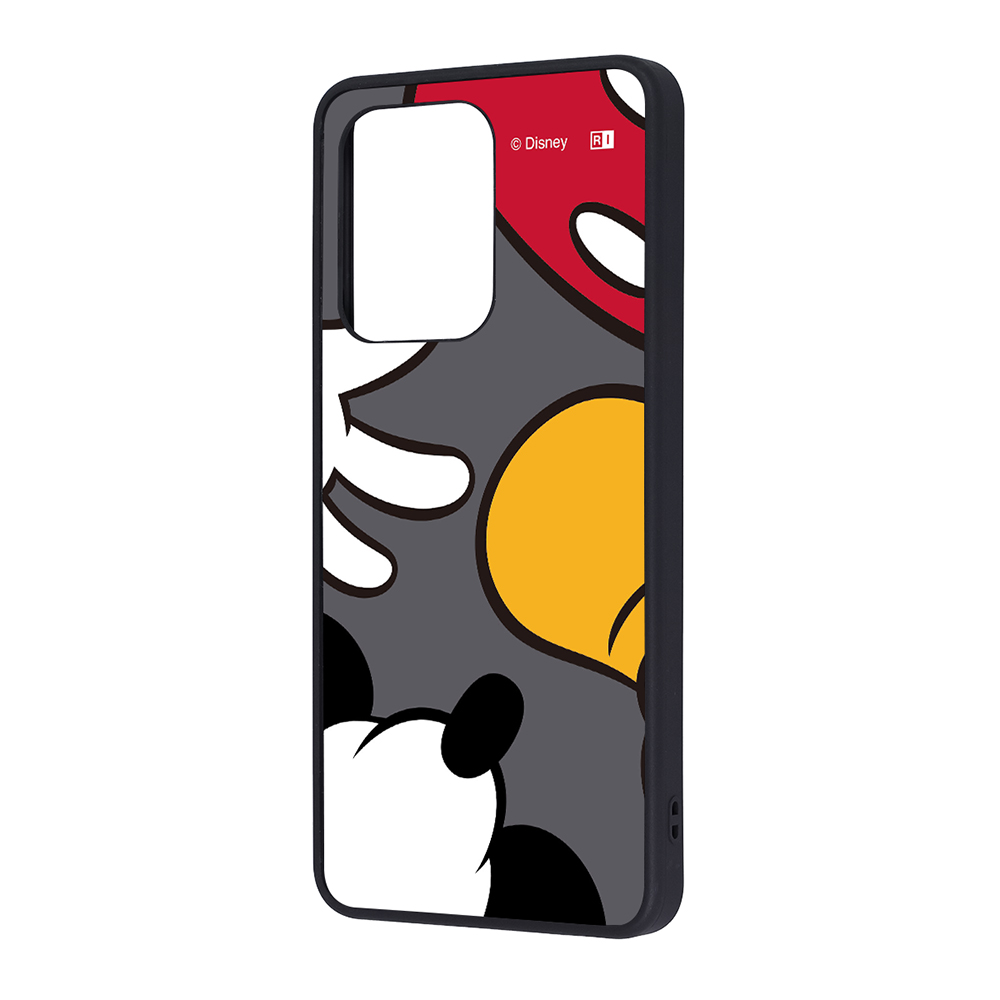 OPPO Reno13 A ディズニー / maru 衝撃吸収 バンパー ハイブリッドケース/ミッキーマウスカラー_1