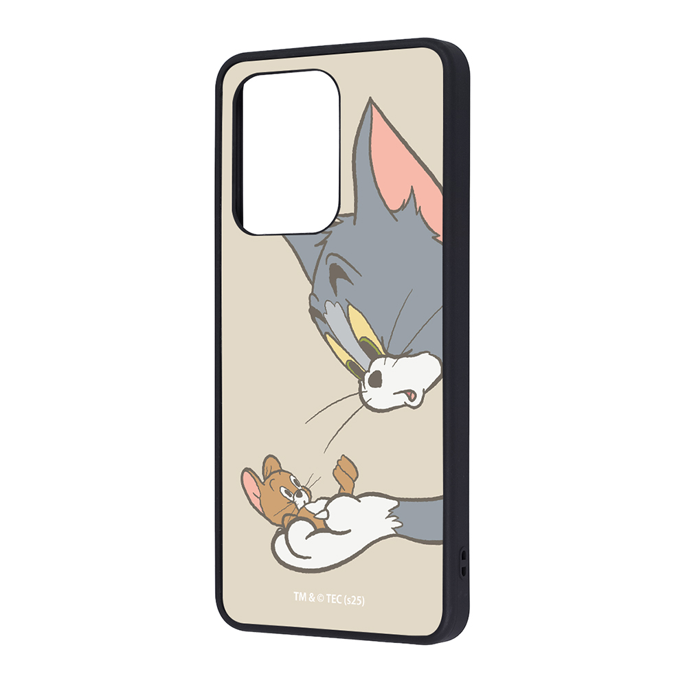 OPPO Reno13 A トムとジェリー / maru 衝撃吸収 バンパー ハイブリッドケース/トムとジェリー_キャッチ