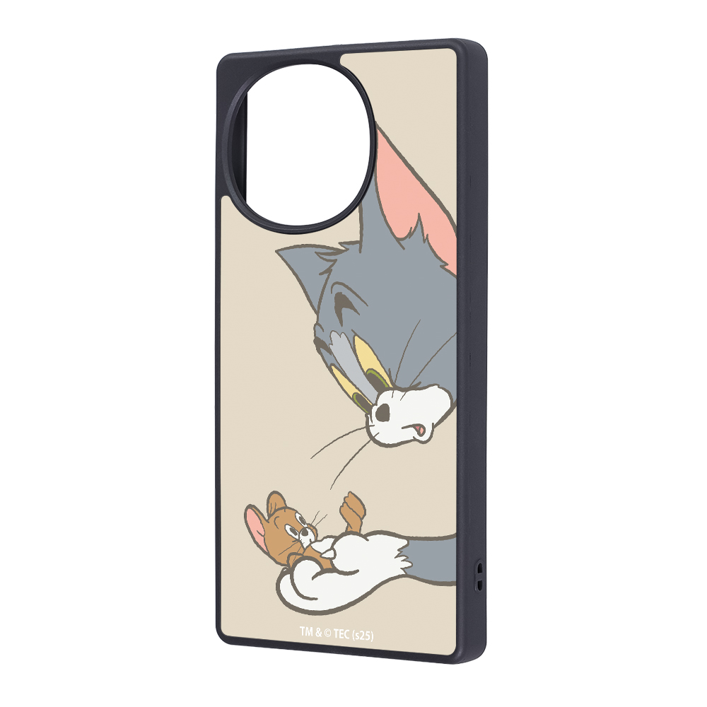 AQUOS R10/R9 トムとジェリー / maru 衝撃吸収 バンパー ハイブリッドケース/トムとジェリー_キャッチ