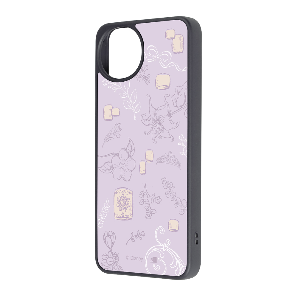 AQUOS wish5 ディズニー / maru 衝撃吸収 バンパー ハイブリッドケース/ラプンツェル_アイコン