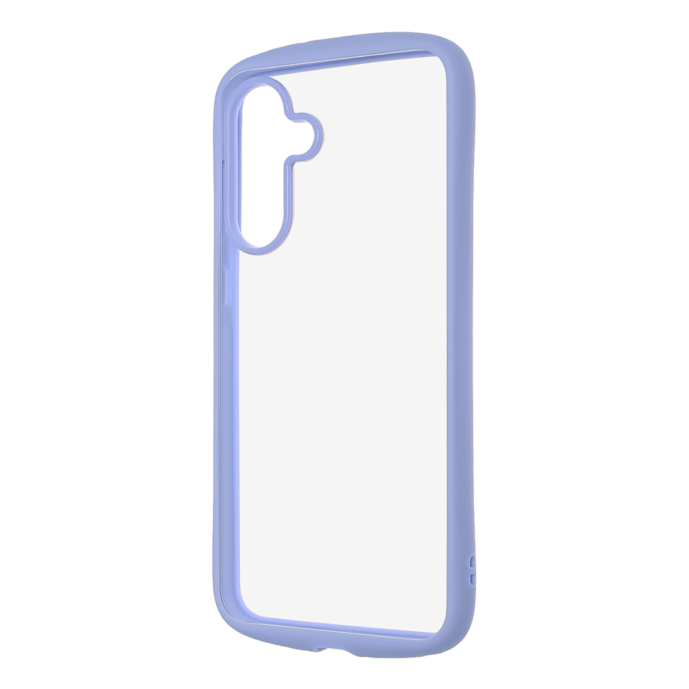 Galaxy A36 5G Like standard Puffull 耐衝撃 バンパー ハイブリッドケース/ペールブルー