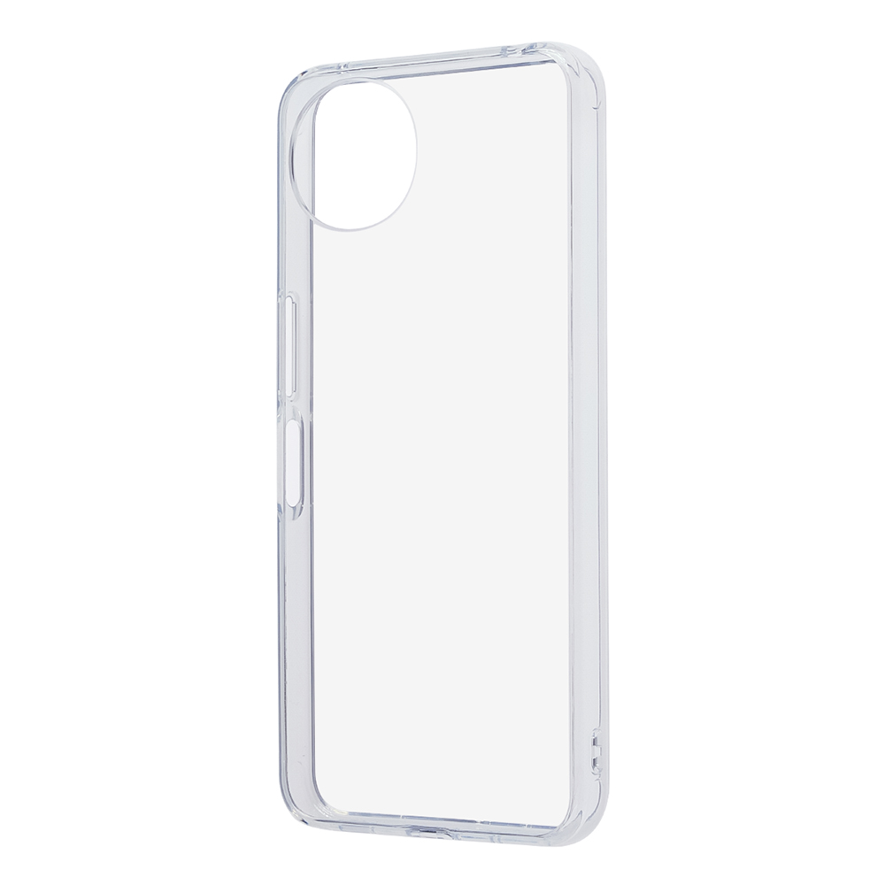 AQUOS wish5 Like standard 衝撃吸収 バンパー ハイブリッドケース/クリア