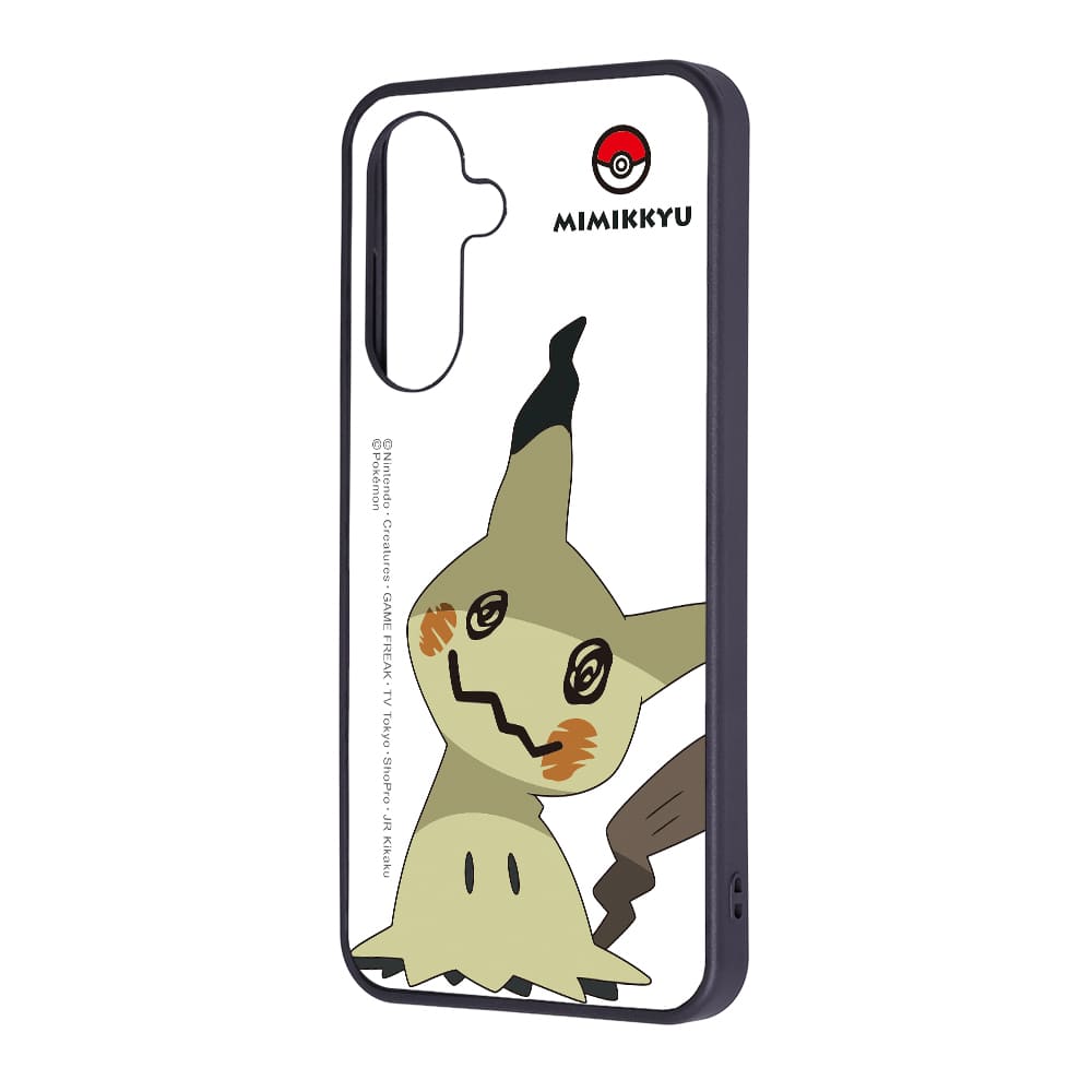 Galaxy A36 5G ポケットモンスター / maru 衝撃吸収 バンパー ハイブリッドケース / ミミッキュ/スタンダード