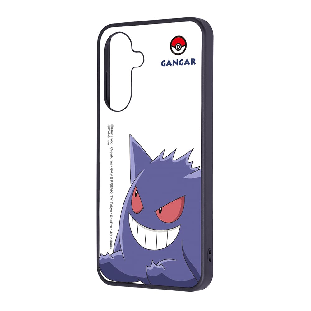 Galaxy A36 5G ポケットモンスター / maru 衝撃吸収 バンパー ハイブリッドケース / ゲンガー/スタンダード