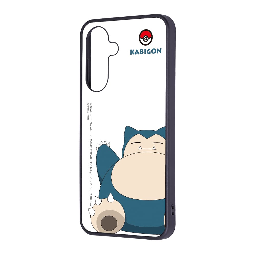 Galaxy A36 5G ポケットモンスター / maru 衝撃吸収 バンパー ハイブリッドケース / カビゴン/スタンダード
