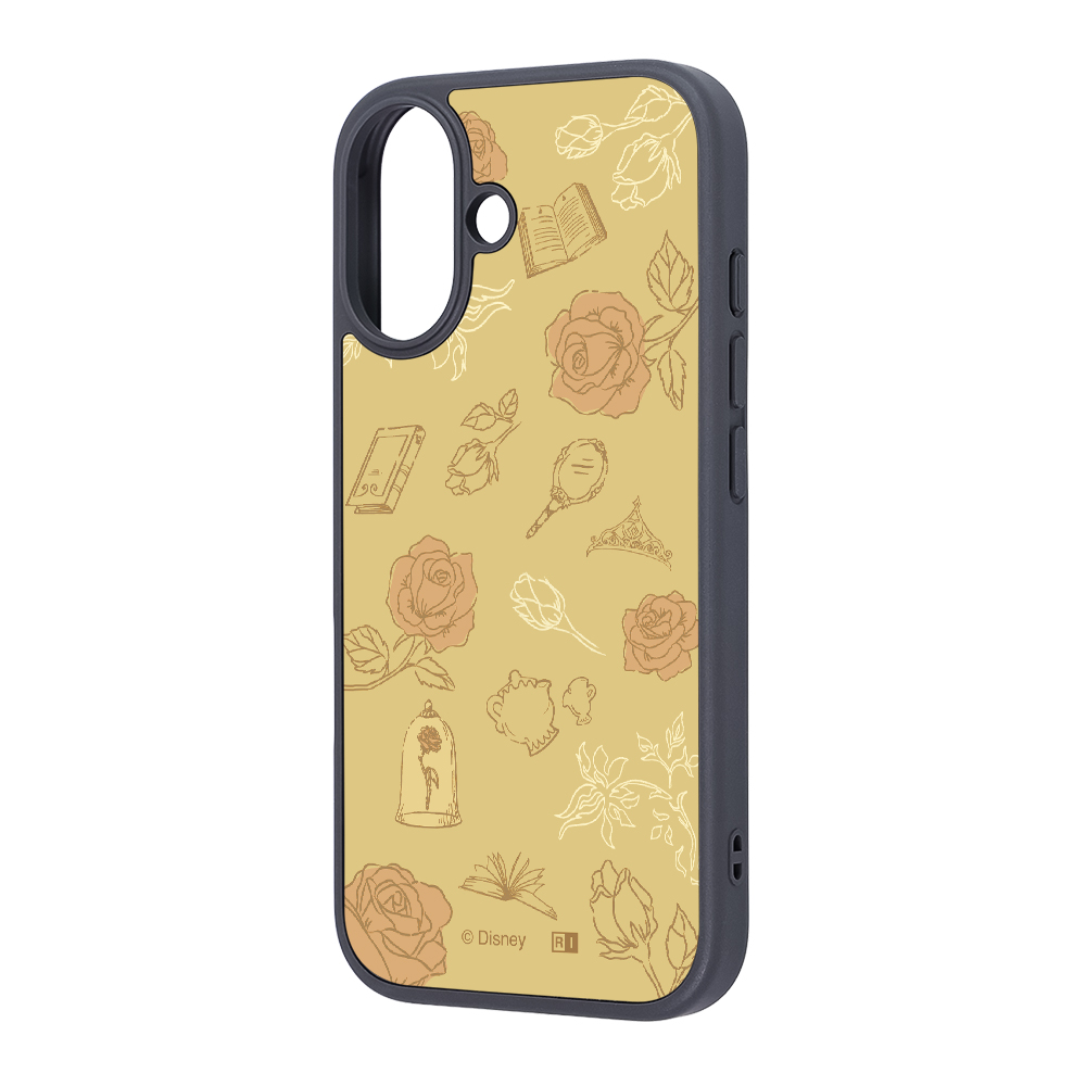 iPhone 17 / ディズニー / maru 衝撃吸収 バンパー ハイブリッドケース / ベル_アイコン